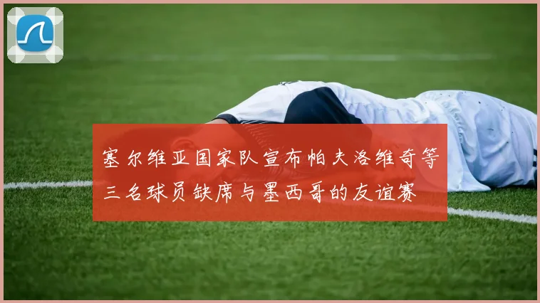 塞尔维亚国家队宣布帕夫洛维奇等三名球员缺席与墨西哥的友谊赛